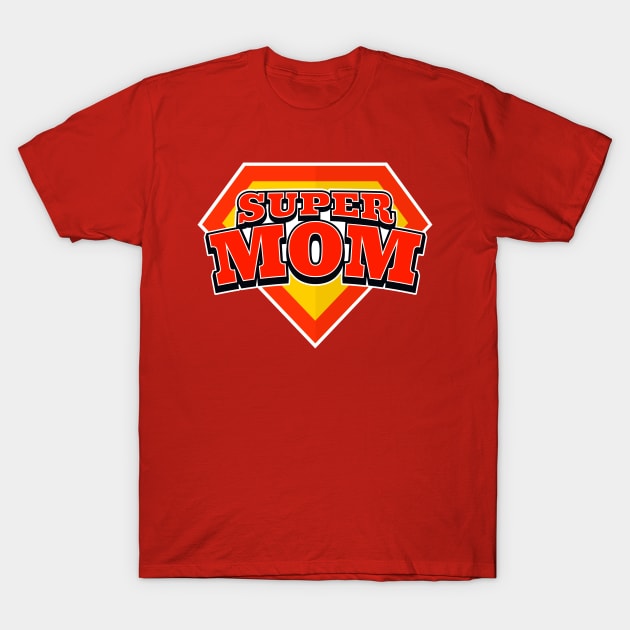 Superhero Super Mom Tee for Mother's Day or Mom's Birthday T-Shirt by g14u